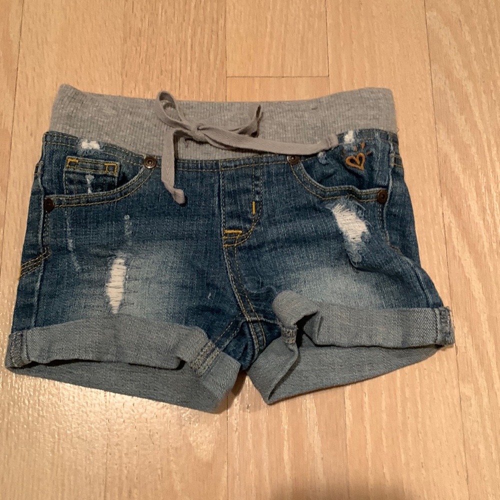 Justice jean shorts